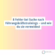 8 Fehler_Suche Führungskräftetrainings