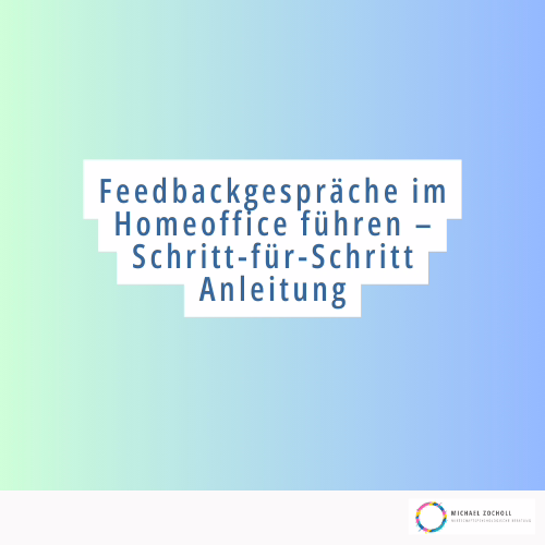 Feedback im Homeoffice