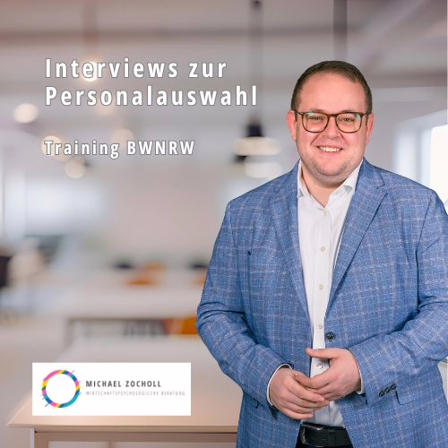 Interviews zur Personalauswahl – Seminarbanner