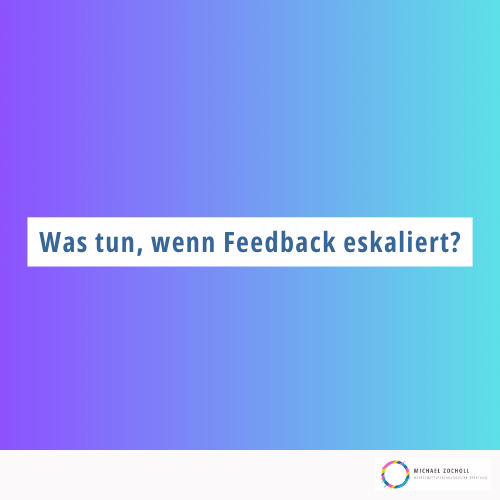 Titelbild Blogartikel Feedback eskaliert