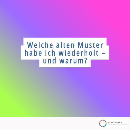 Muster, Gewohnheiten, Verhaltensanalyse, Selbstreflexion