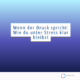 Kommunikation unter Stress
