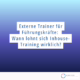 Externe Trainer für Inhouse-Training - Titelbild